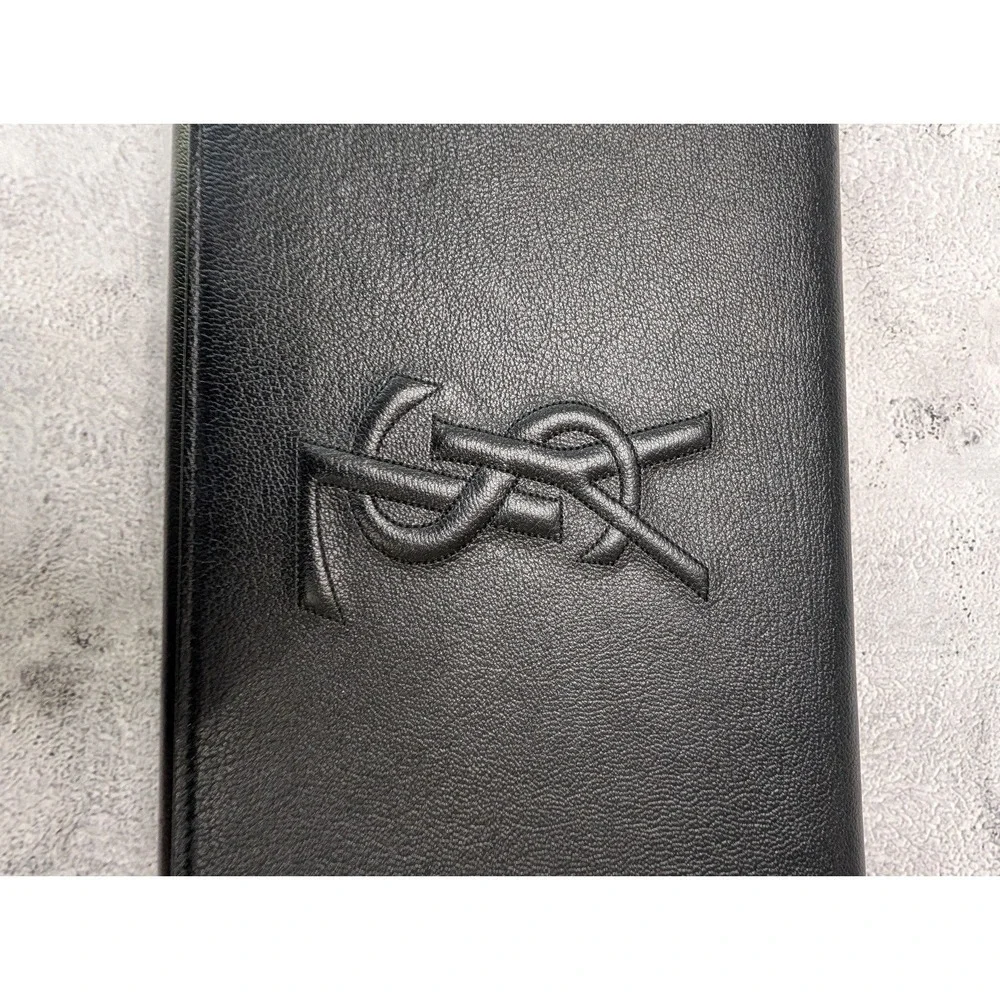 YSL Yves Saint Laurent Belle De Jour Large Clutch. Authenticated! Comes with COA
